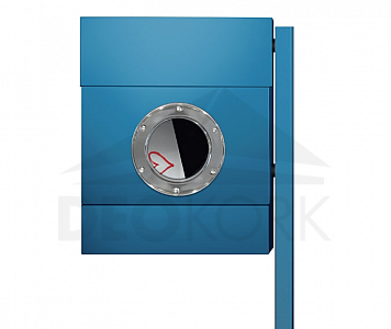 Letter box RADIUS DESIGN (LETTERMANN 2 STANDING blue 564N) blue