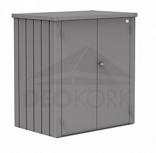 Patio cabinet Biohort Romeo L 132 x 87 x 140 (gray quartz metallic)