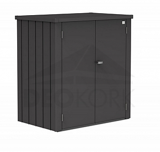 Patio cabinet Biohort Romeo L 132 x 87 x 140 (dark gray metallic)