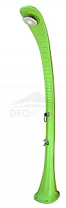 COBRA solar shower with foot wash (green)