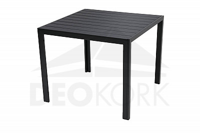 Aluminum table TRENTO 90 x 90 cm
