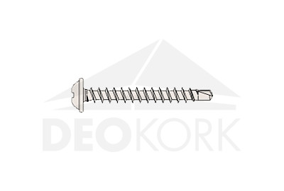 Self-tapping stainless steel screw 2753, 35 mm, TWINSON