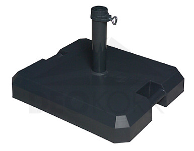 Doppler Concrete stand PROFI with wheels 42 kg (anthracite)