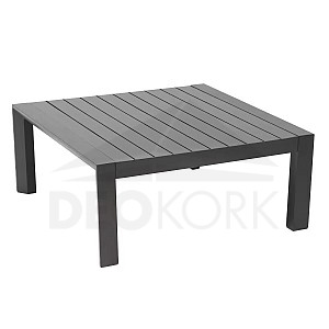 Aluminum table 89x89 cm VANCOUVER (grey)