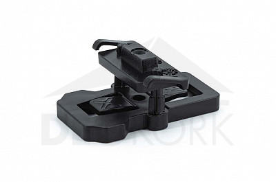 Terrace black CLIP including screws for thermo pine
