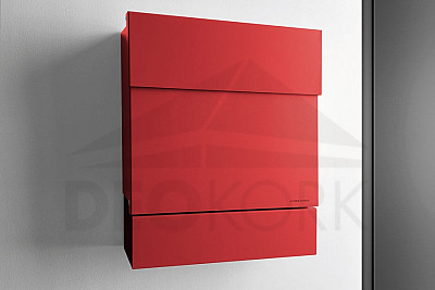 Letter box RADIUS DESIGN (LETTERMANN 5 red 561R) red
