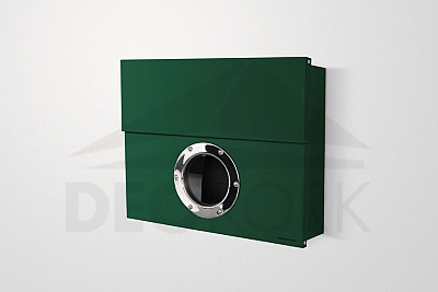 Letterbox RADIUS DESIGN (LETTERMANN XXL darkgreen 550O) dark green