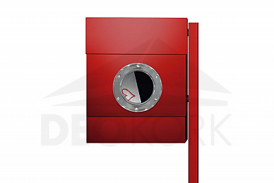 Letter box RADIUS DESIGN (LETTERMANN 2 STANDING red 564R) red