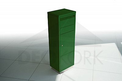 Letterbox RADIUS DESIGN (LETTERMANN standing ovation 2 darkgreen 601O) dark green