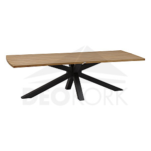 Aluminum dining table LINCOLN (anthracite)