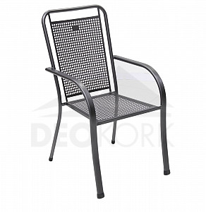 Savana metal armchair