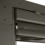 Screen roller shutter for gazebo CASABLANCA 2x1.8 m (graphite)