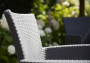 Artificial rattan garden chair HAVANA (anthracite)