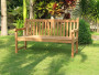 Teak garden bench FLORENCE 180 cm