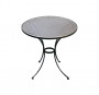 Round metal table ø 70 cm