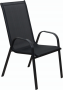 Garden chair GLORIA (black)