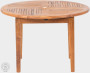Garden teak table DANTE ⌀ 120 cm