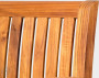 Garden teak bench PIETRO 120 cm