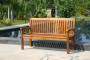 Garden teak bench PIETRO 180 cm