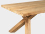 Solid teak garden table SPIDER RECYCLE (various lengths)