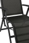 ACTIVE aluminum relaxation chair (black and silver)