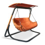 Rocking chair ALPHA two-seater (terracotta)