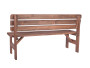 Solid pine bench, stained wood 30 mm (various lengths)