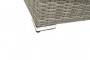 Rattan table/stool SEVILLA (grey)