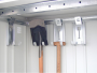 Biohort tool cabinet size 90 93 x 83 (dark gray metallic)