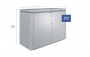HighBoard multipurpose storage box 200 x 84 x 127 (quartz gray metallic)