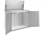 HighBoard Multipurpose Storage Box 200 x 84 x 127 (Silver Metallic)