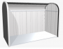 StoreMax multi-purpose roller blind box size 190 190 x 97 x 136 (dark gray metallic)