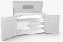 HighBoard multipurpose storage box 200 x 84 x 127 (quartz gray metallic)