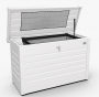 Outdoor storage box FreizeitBox 159 x 79 x 83 (white)