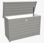 Outdoor storage box FreizeitBox 101 x 46 x 61 (gray quartz metallic)