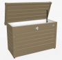 Outdoor storage box FreizeitBox 159 x 79 x 83 (bronze metallic)