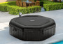 Inflatable whirlpool Deluxe Octagon salt water system for 4 people (bubbles+massage+jets) 800L
