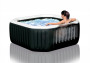 Inflatable whirlpool Deluxe Octagon salt water system for 4 people (bubbles+massage+jets) 800L