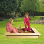 Children's sandpit with lid + FREE cupcakes (wood thickness 26 mm)
