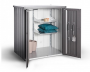Patio cabinet Biohort Romeo M 132 x 57 x 140 (dark gray metallic)