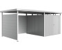 Side wall for side roof BIOHORT Highline H2 (silver metallic)
