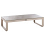 Aluminum table MINNESOTA 120x60 cm (grey)