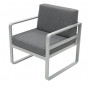 GRENADA aluminum armchair