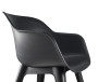Garden plastic chair IBIZA (anthracite)