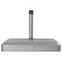 Doppler Balcony stand with side bar 20 kg (silver)
