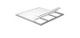 Base for flat solid surfaces BIOHORT Highline H2 - 252 × 172 cm