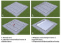Base for flat solid surfaces BIOHORT Highline H4 - 252 × 252 cm