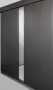 BIOHORT Neo glass panel (dark gray metallic)