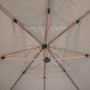 Swinging parasol WOOD 3x4 m (natural)
