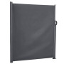 Aluminum screen with fabric 3 x 1.8 m (anthracite)